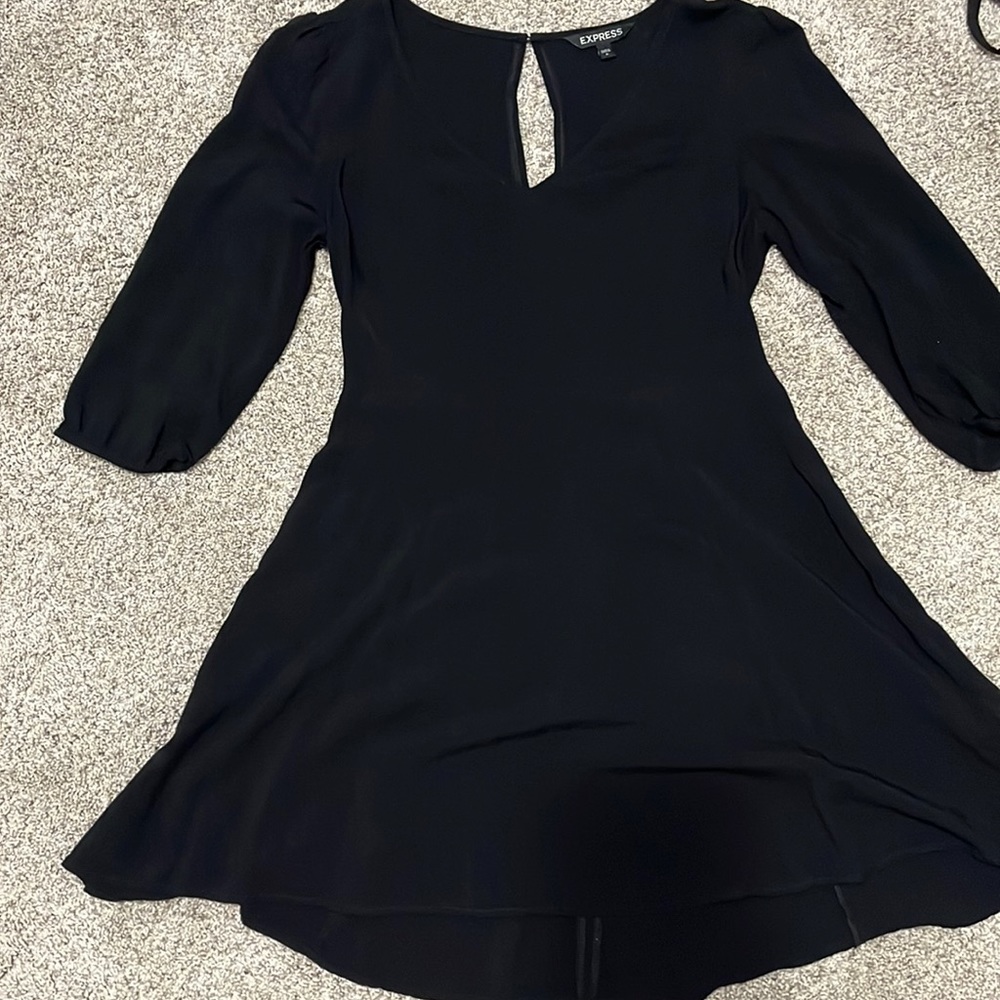 Express black dress